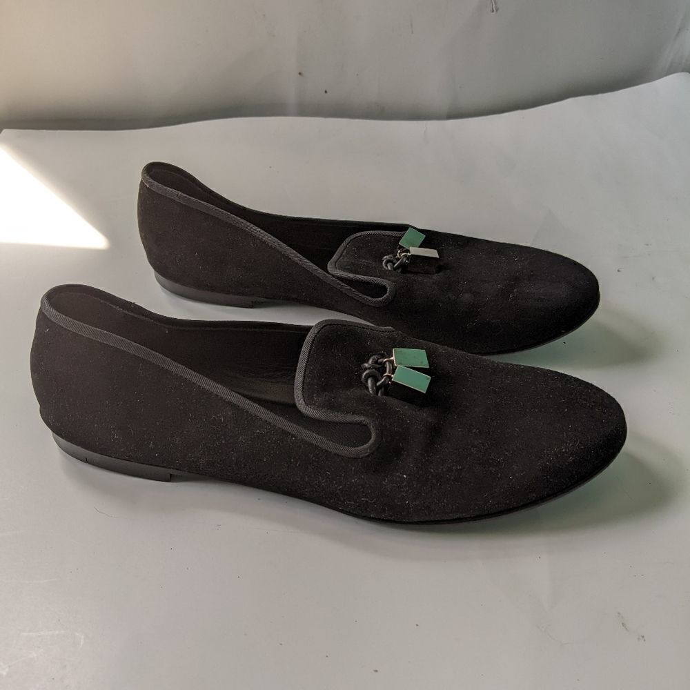 GUISEPPE Zanotti black flats size 37.5 like new